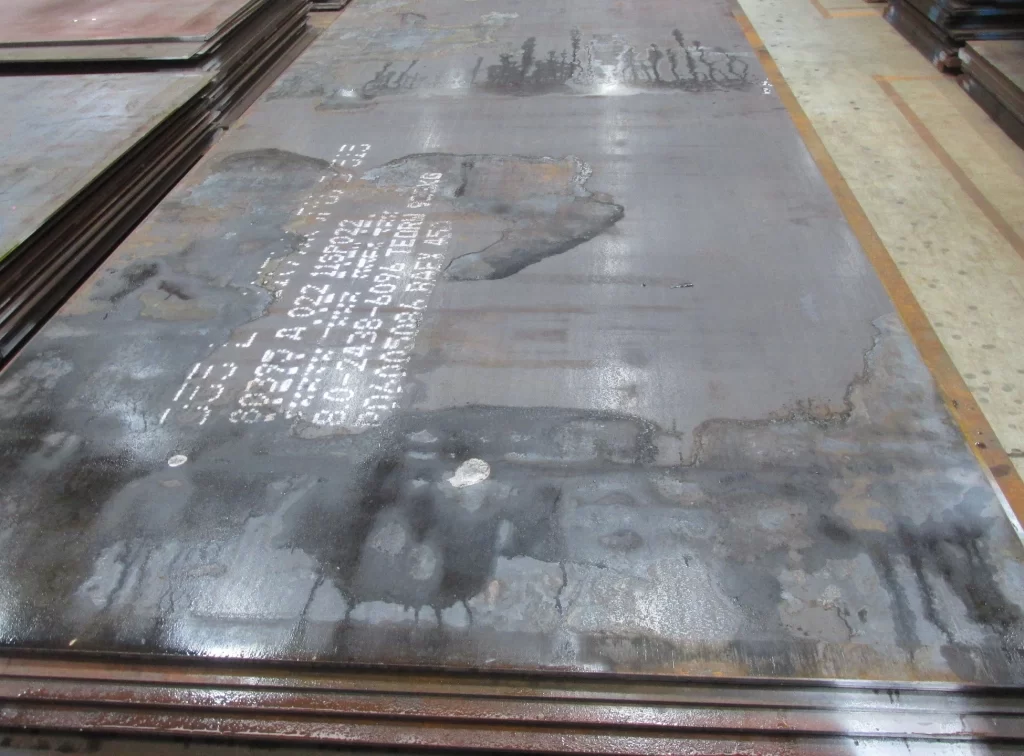 เหล็กแผ่น เกรด RAEX 450 ทนสึกและเสียดสีสูง