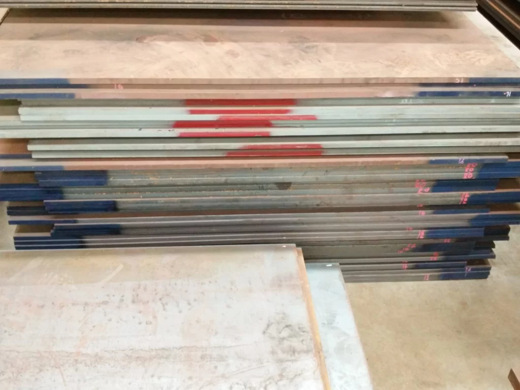 เหล็กแผ่น เกรด S690QL แรงดึงสูงพิเศษ