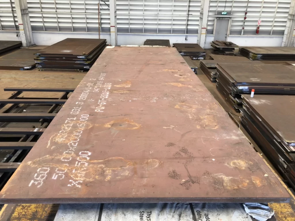 เหล็กแผ่น เกรด XAR 500 ทนสึกและเสียดสีสูง