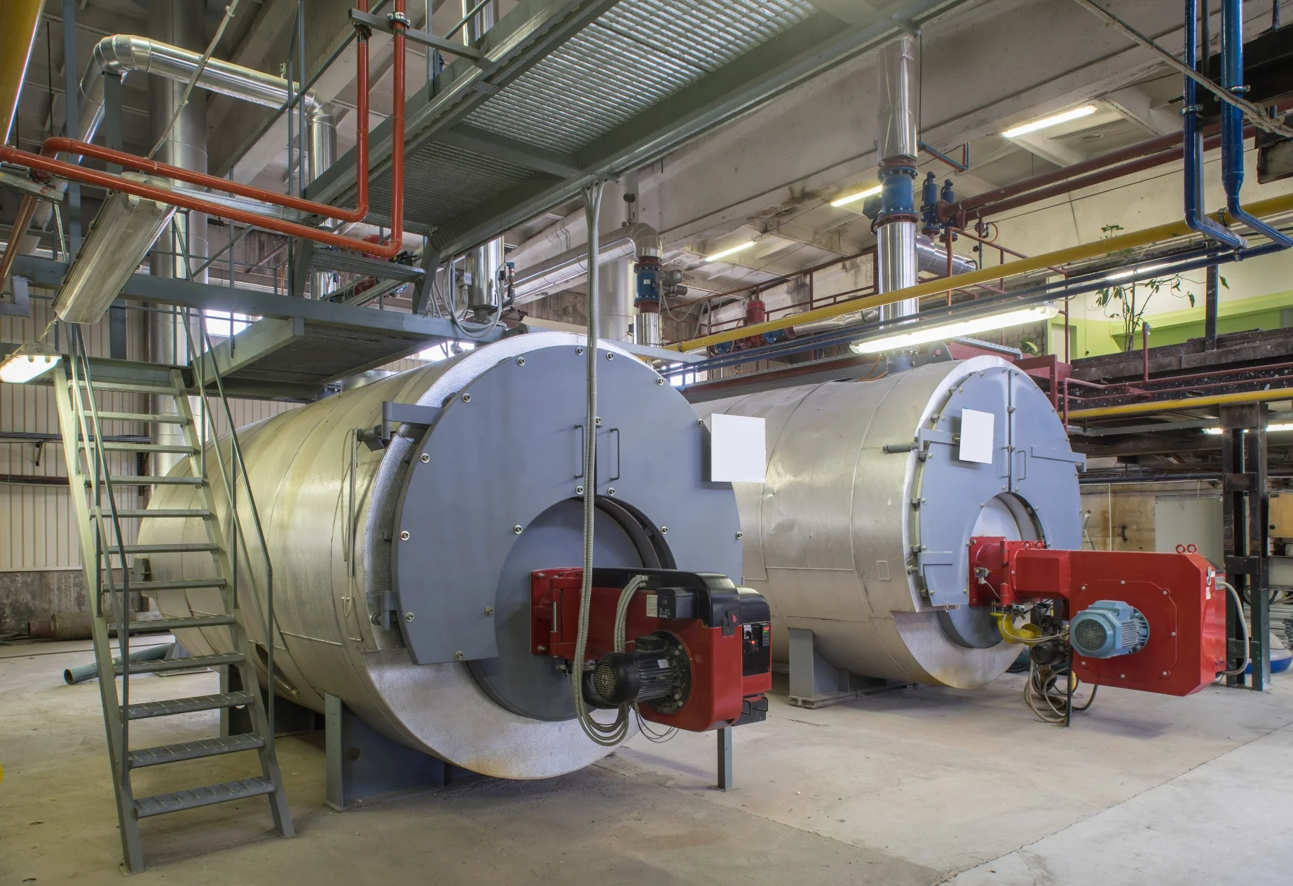 บอยเล่อร์, ถังผลิตความร้อน